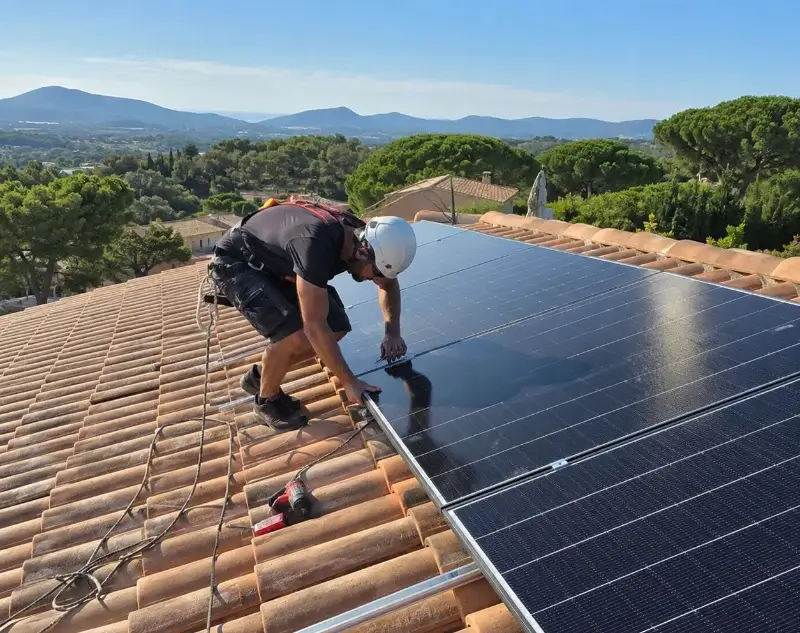 Installateur panneaux solaires Montchenu — pose photovoltaïque sur toiture